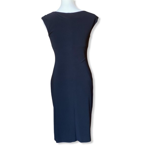 Lauren Ralph Lauren Black Sheath Sleeveles Size 6 - Picture 6 of 13